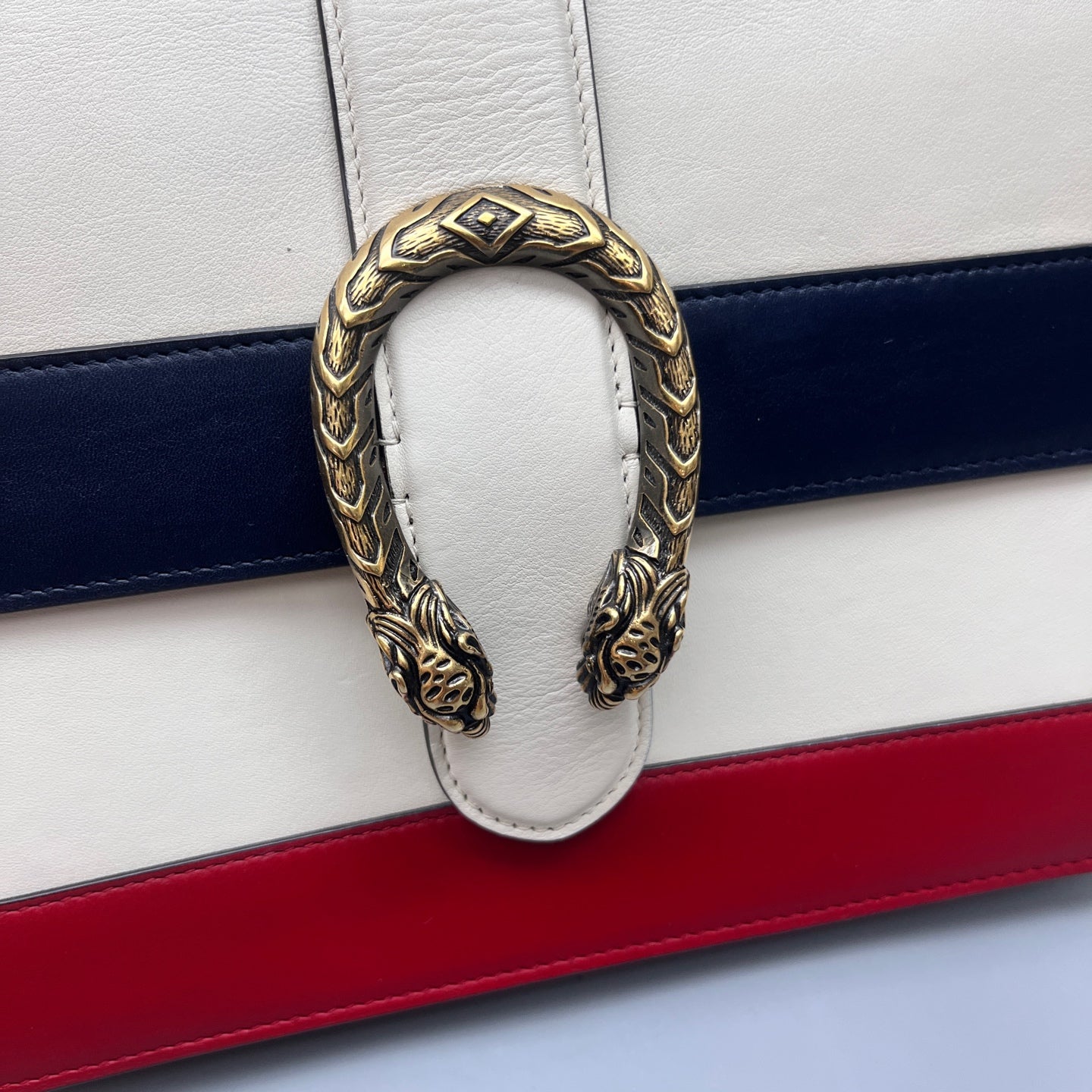 Gucci - Dionysus Bamboo Top Handle Color-block - Leather - Multicolour - (Medium)