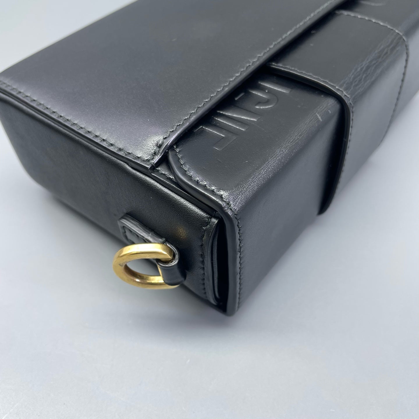 Dior - Montaigne Mini Box Bag - Leather - Black - (mini)