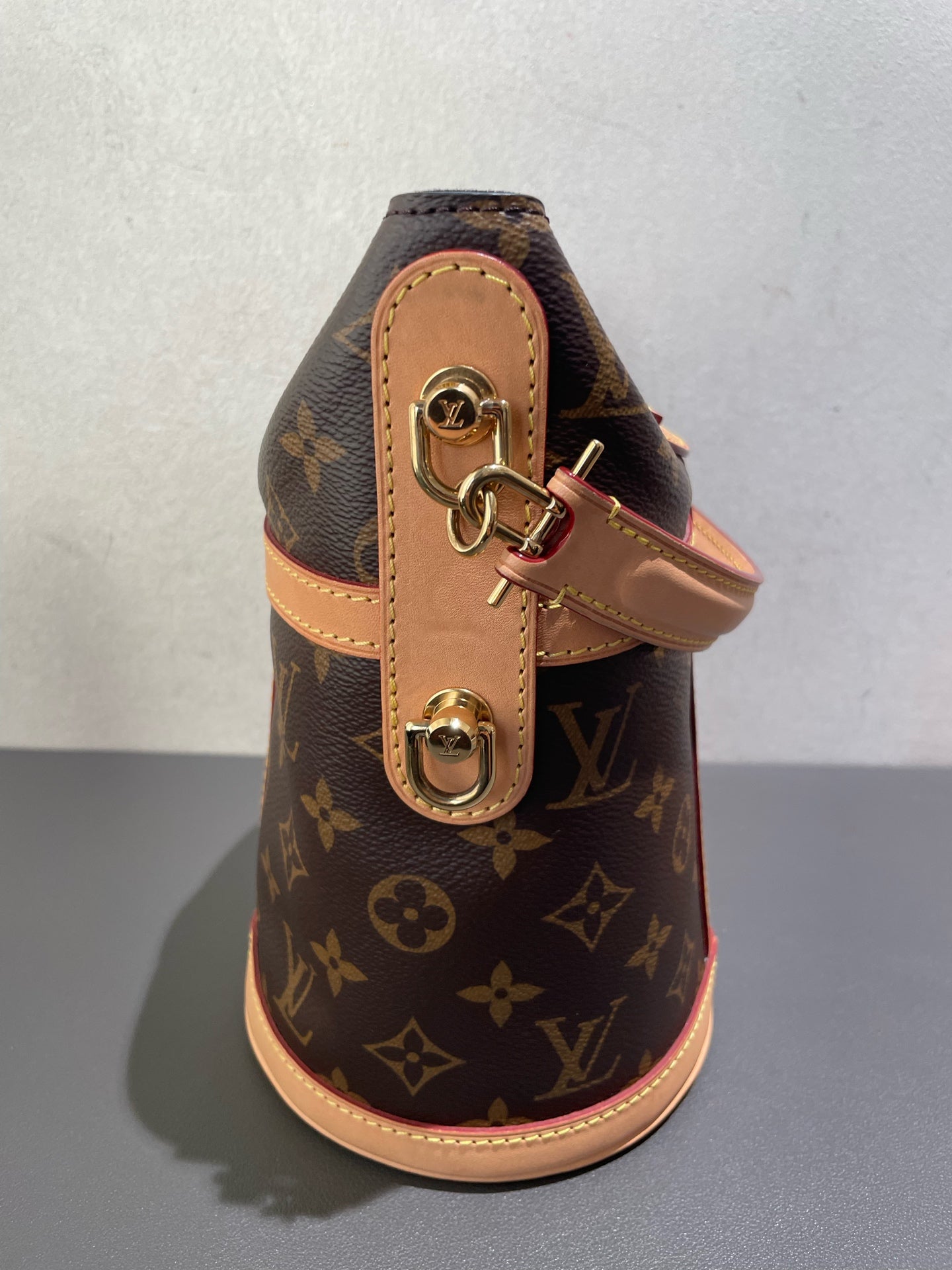 Louis Vuitton - Cannes Bag - Monogram coated canvas and Vachetta leather - Brown - (mini)