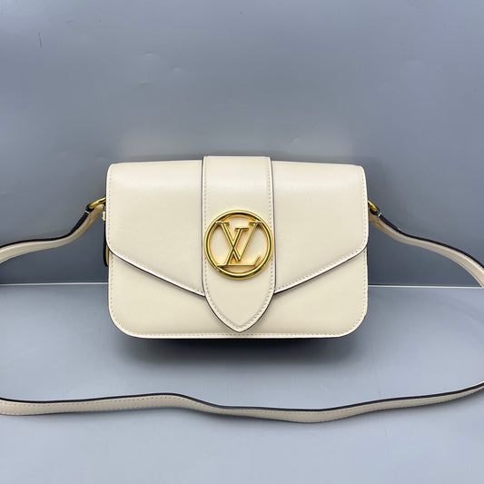 Louis Vuitton - Pont Neuf Soft - Leather - Beige - (Small)