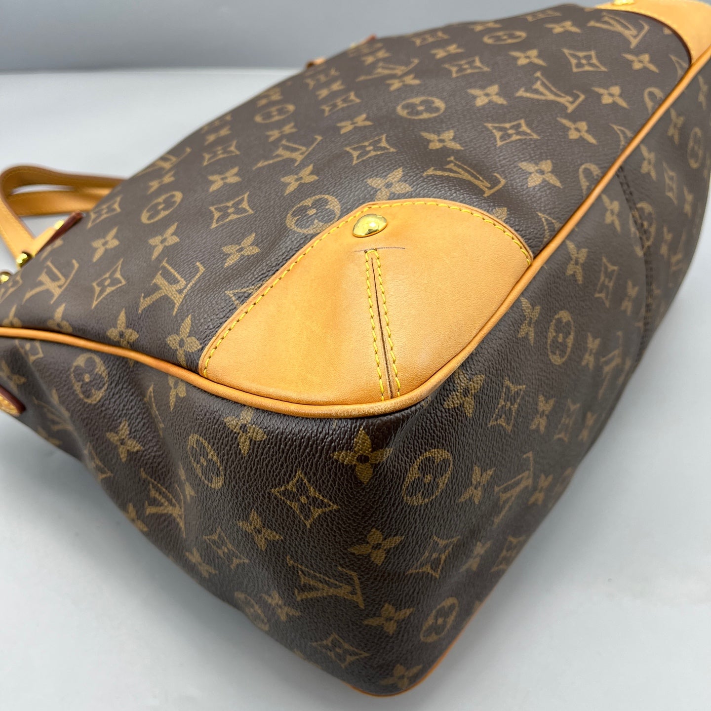 Louis Vuitton - Estrela Tote Bag - Monogram canvas with Vachetta leather trim - Brown - (large)