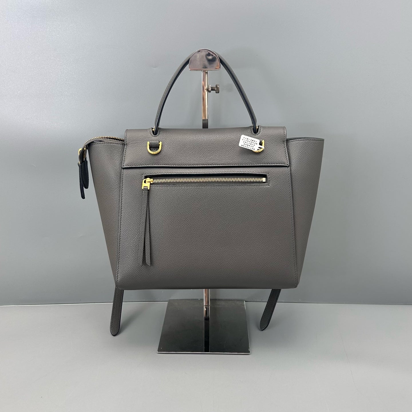 Celine - Belt Bag - Grained calfskin leather - Grey - (small)