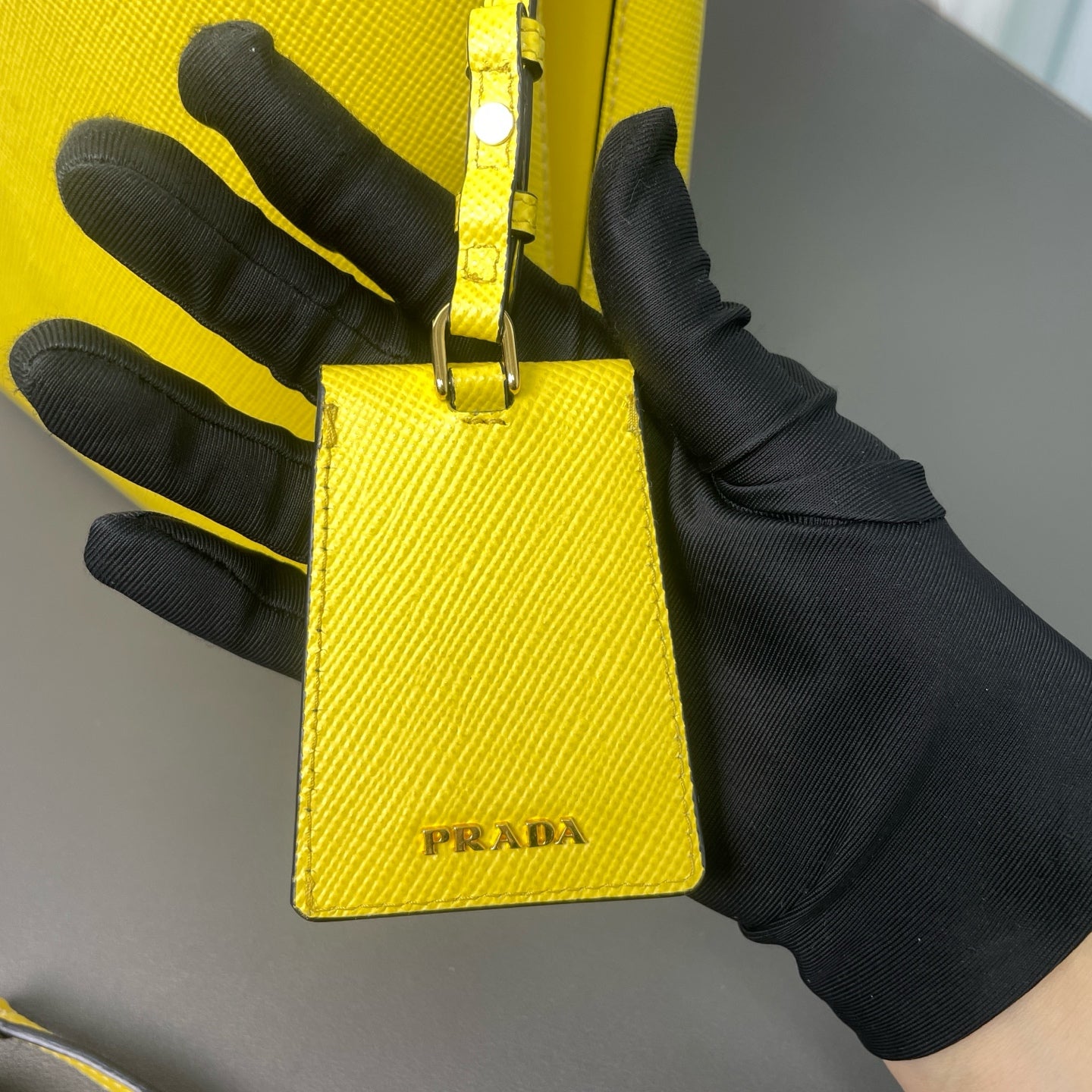 Prada - Panier - Saffiano leather - Yellow - (mini)