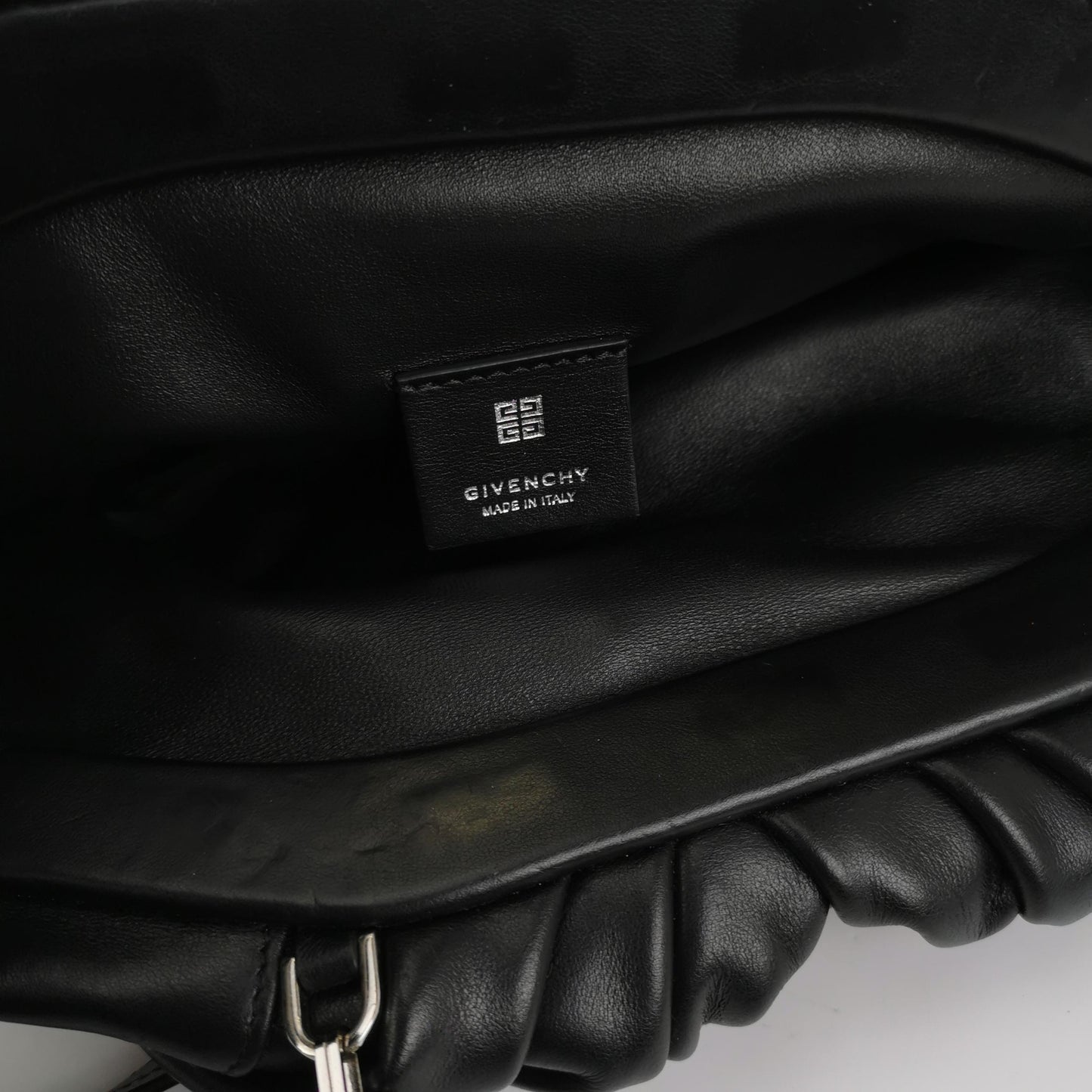 Givenchy - Kenny Soft Hobo Bag - Sheep leather exterior, cow leather lining - Black - (Medium)