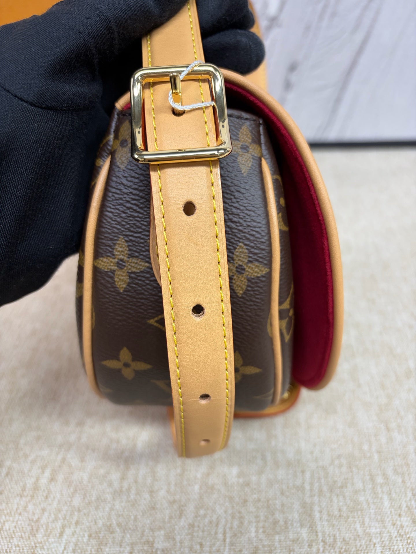 Louis Vuitton - Tambourin - Monogram coated canvas and Vachetta leather - Brown - (mini)