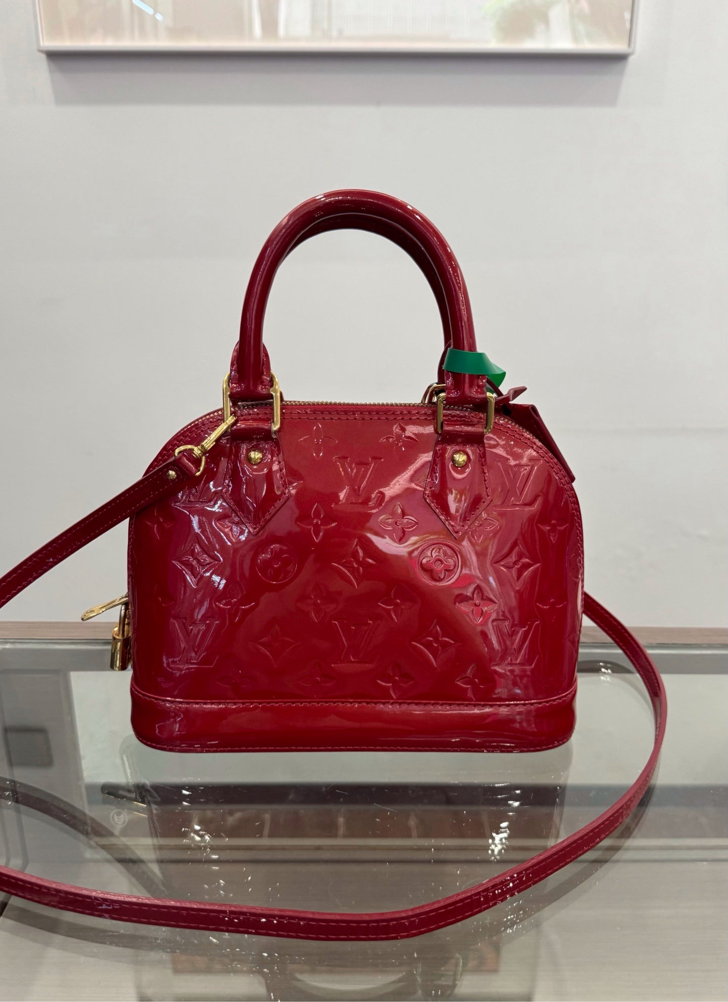 Louis Vuitton - Alma BB - Patent leather - Red - (mini)
