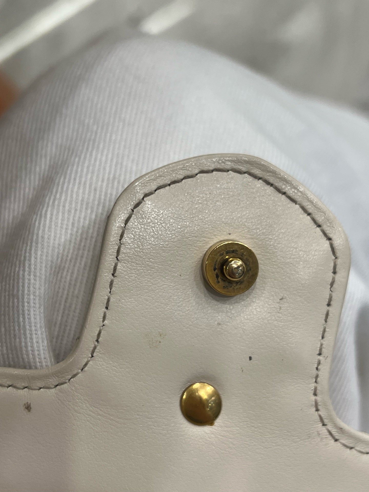 Gucci - Marmont Mini Chain Bag - Leather - White - (mini)