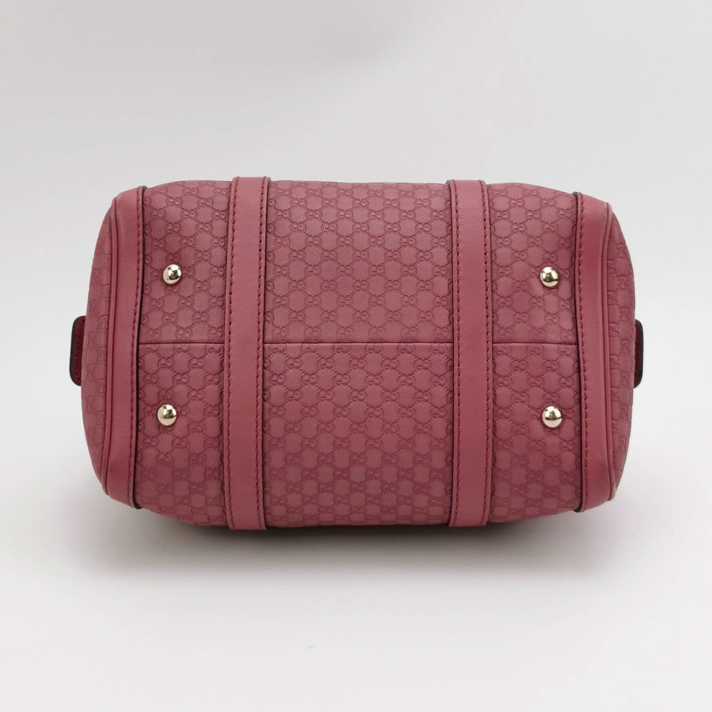 Gucci - Microguccissima Boston Bag - Leather - Purple - (small)