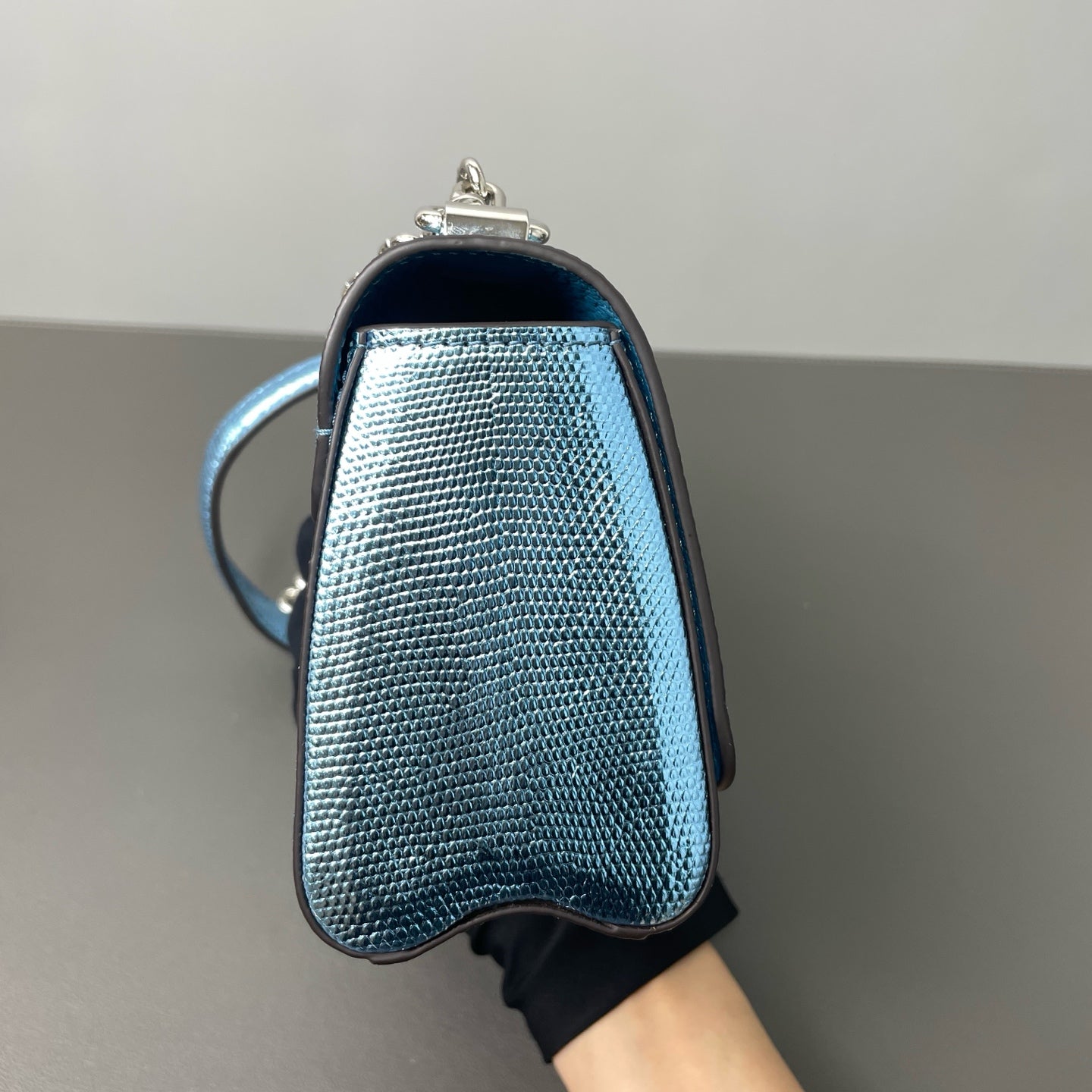 Louis Vuitton - Mini Twist Bag - Lizard leather - Blue - (mini)