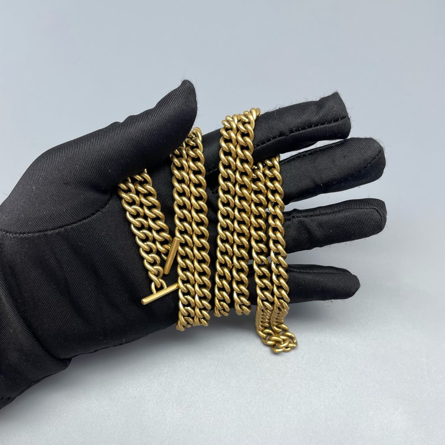 Gucci - GG Marmont Wallet on Chain - Leather - White - (mini)