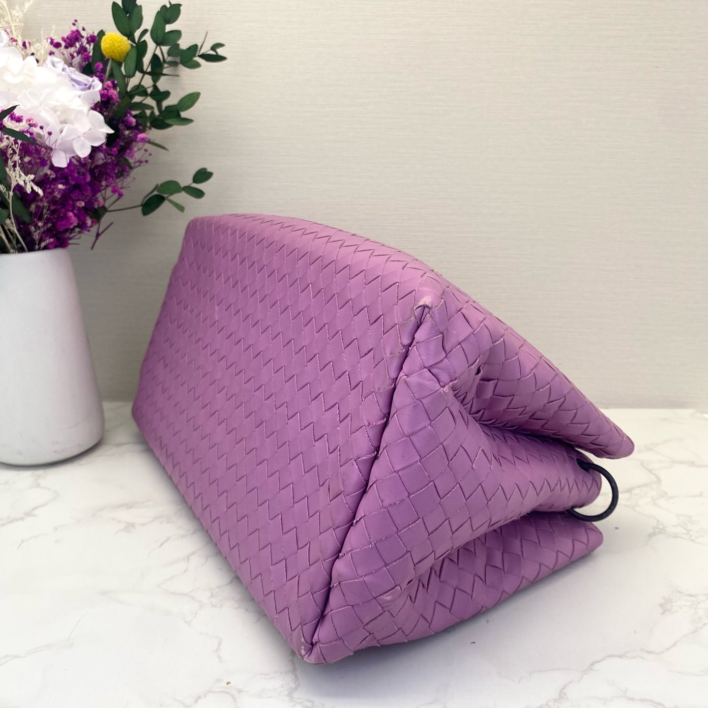 Bottega Veneta - Roma - Leather - Purple - (small)