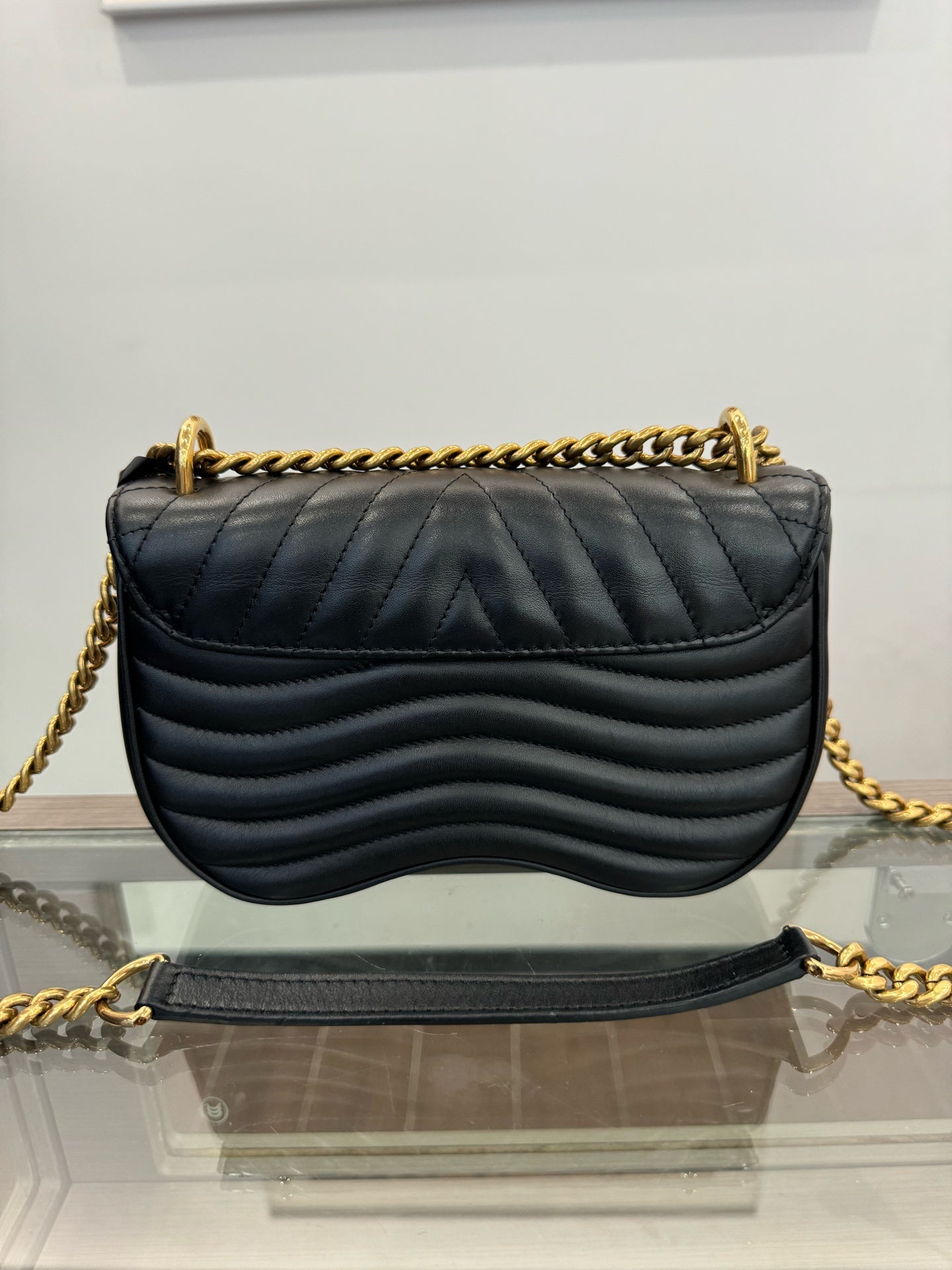 Louis Vuitton - New Wave - Calfskin leather - Black - (mini)