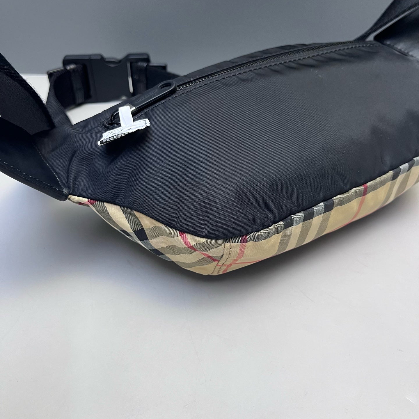 Burberry - Vintage Check and Polyamide Belt Bag - Cloth, Polyamide, Leather - Multicolour - (medium)
