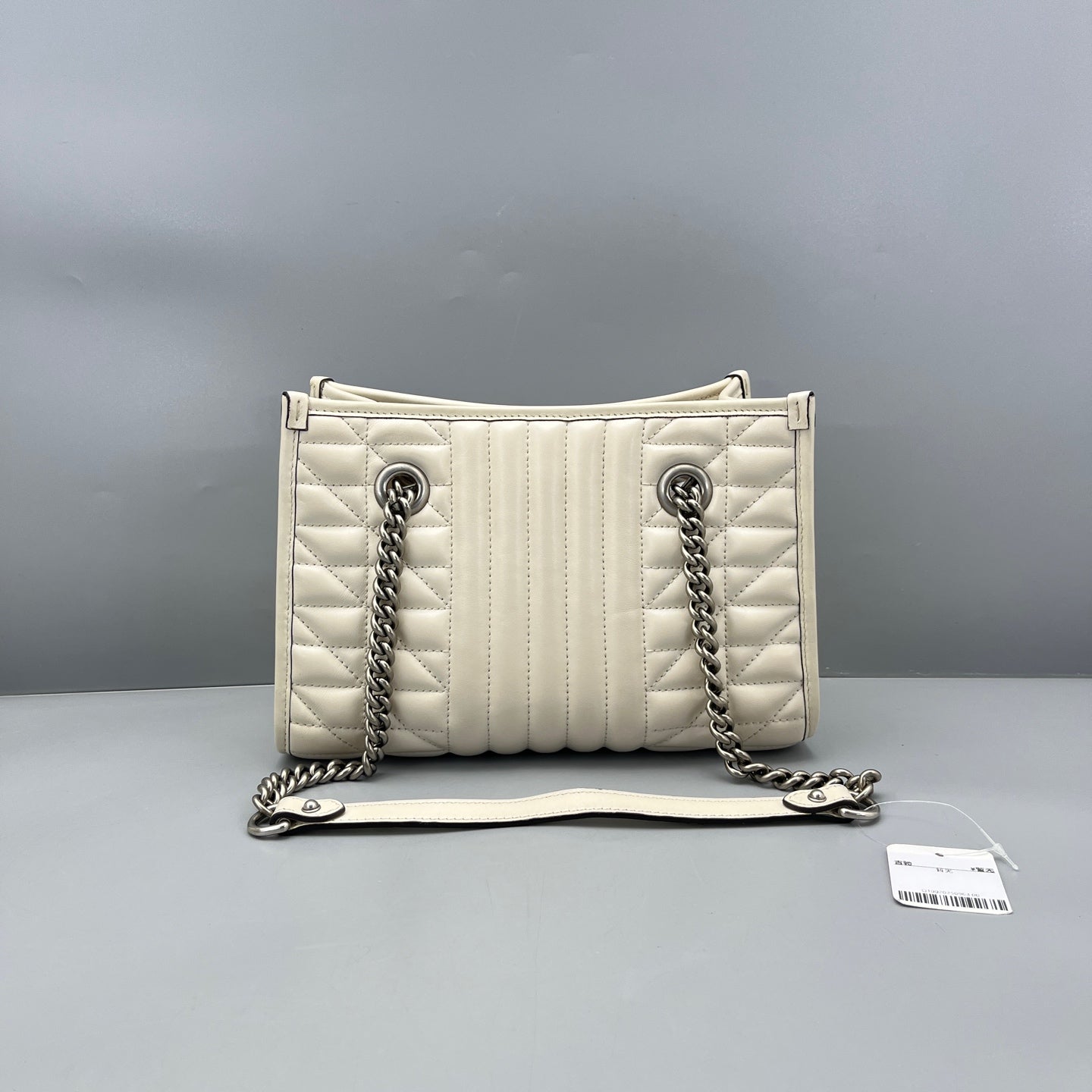 Gucci - Marmont Tote - Leather - White - (Small)