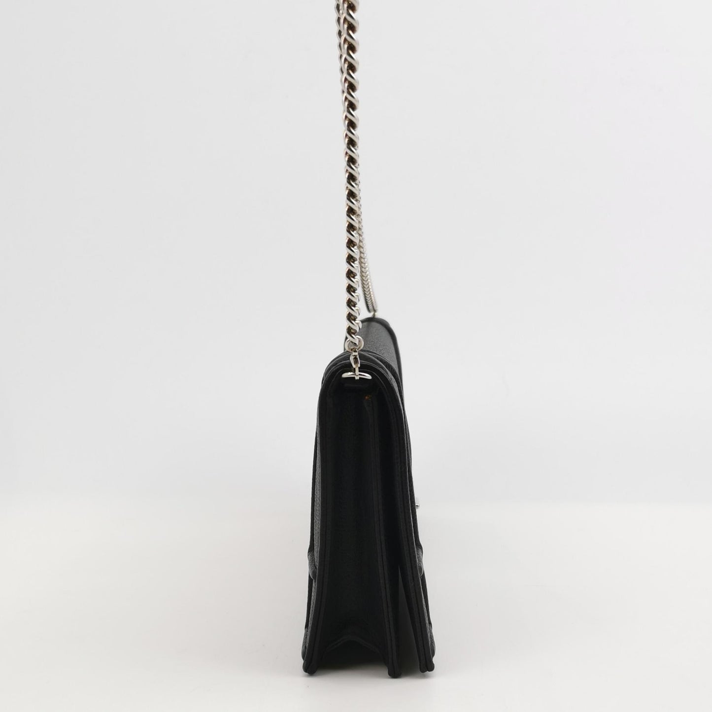 Dior - Diorama Shield Wallet On Chain (WOC) - Grained leather - Black - (medium)