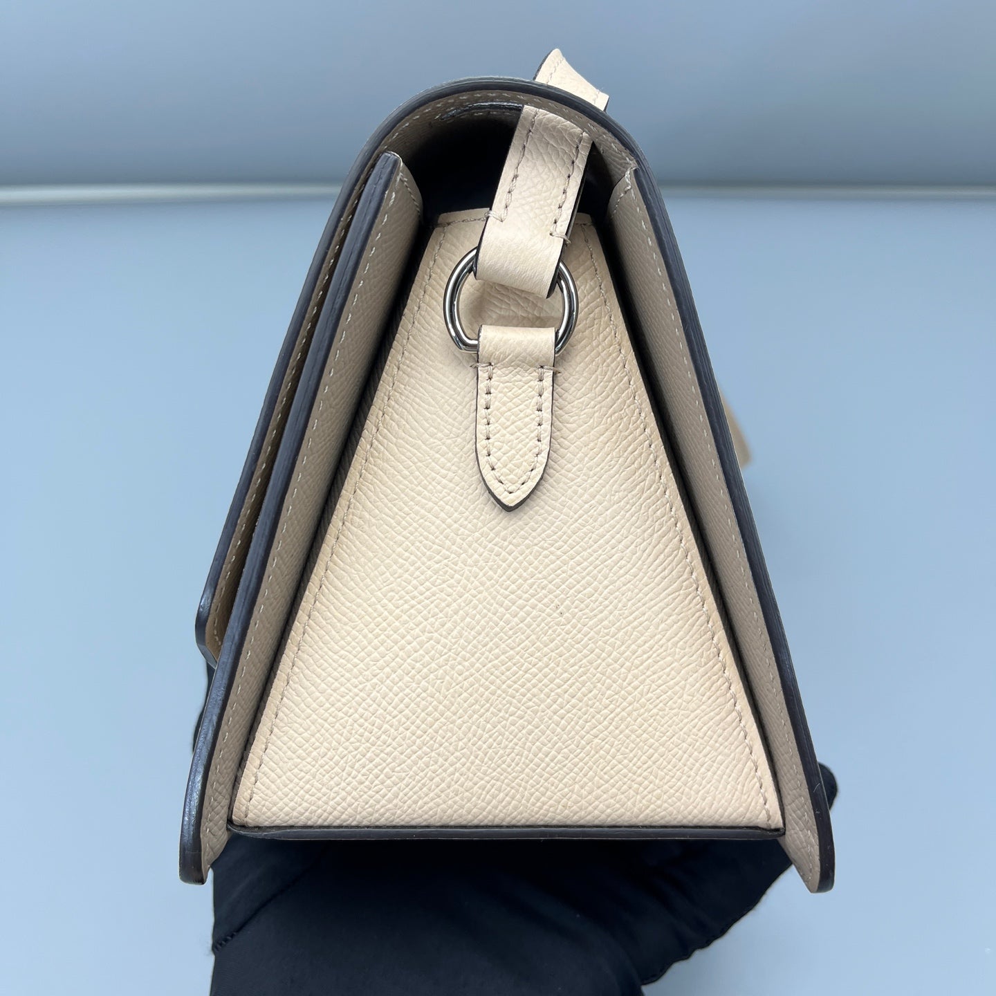 Moynat - Quatre Triangle Box Bag - Leather - Pink - (mini)