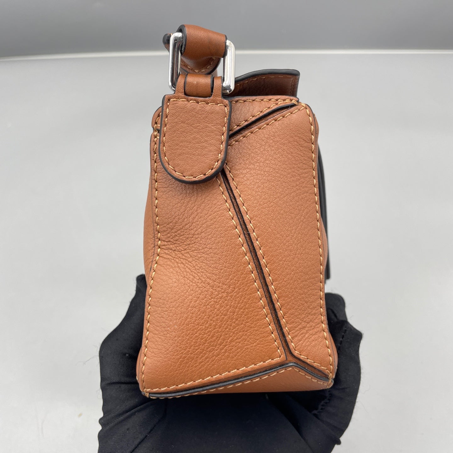 LOEWE - Puzzle Mini - Leather - Brown - (mini)