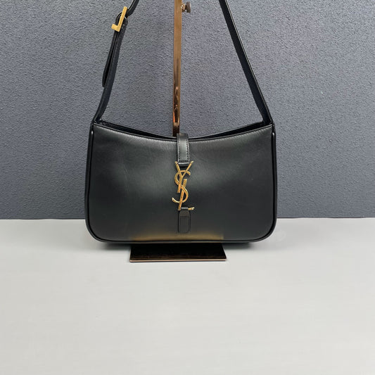 Saint Laurent - LE 5 A 7 - Leather - Black - (mini)