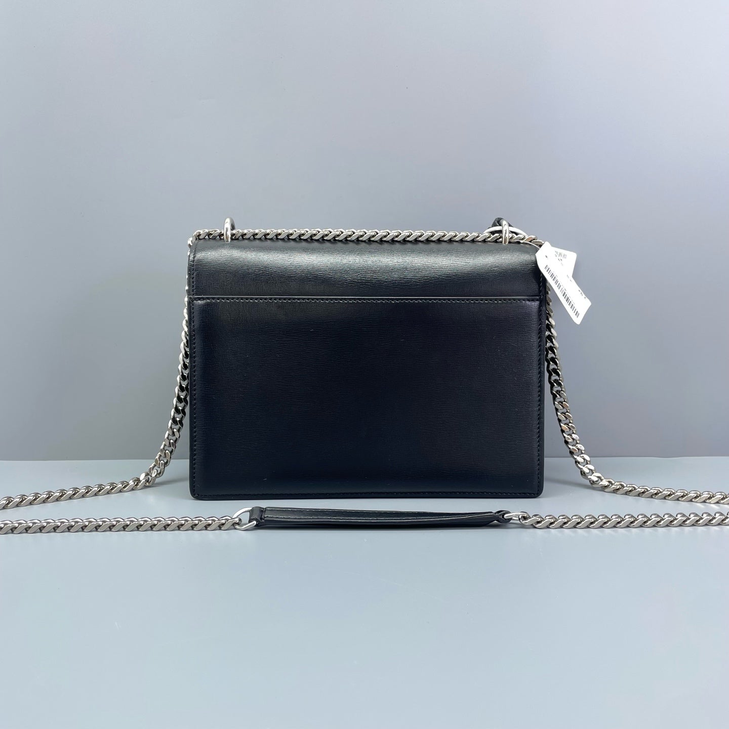 Saint Laurent - Sunset Medium - Grained calfskin leather - Black - (medium)