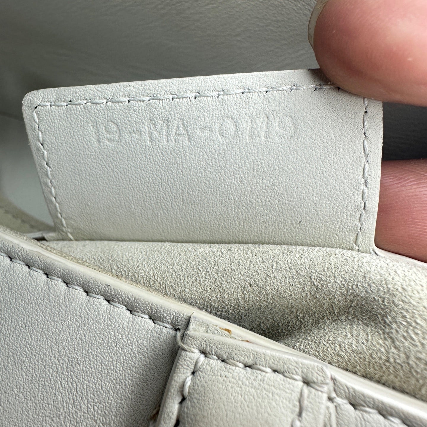 Dior - Saddle Bag - Leather - White - (medium)