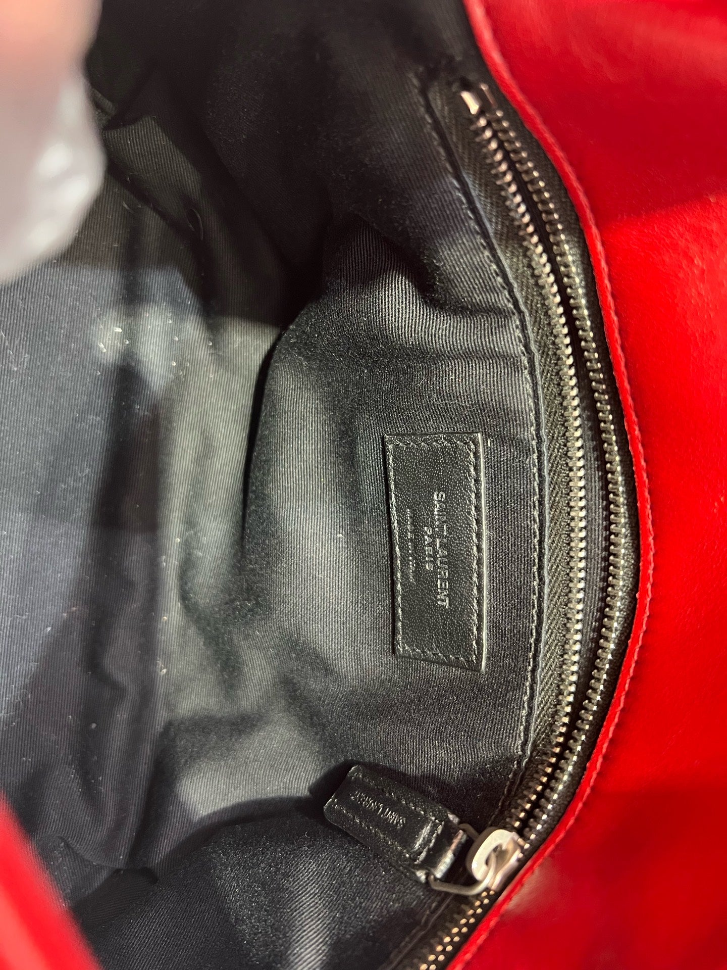 Saint Laurent - LouLou Puffer - Leather - Red - (small)