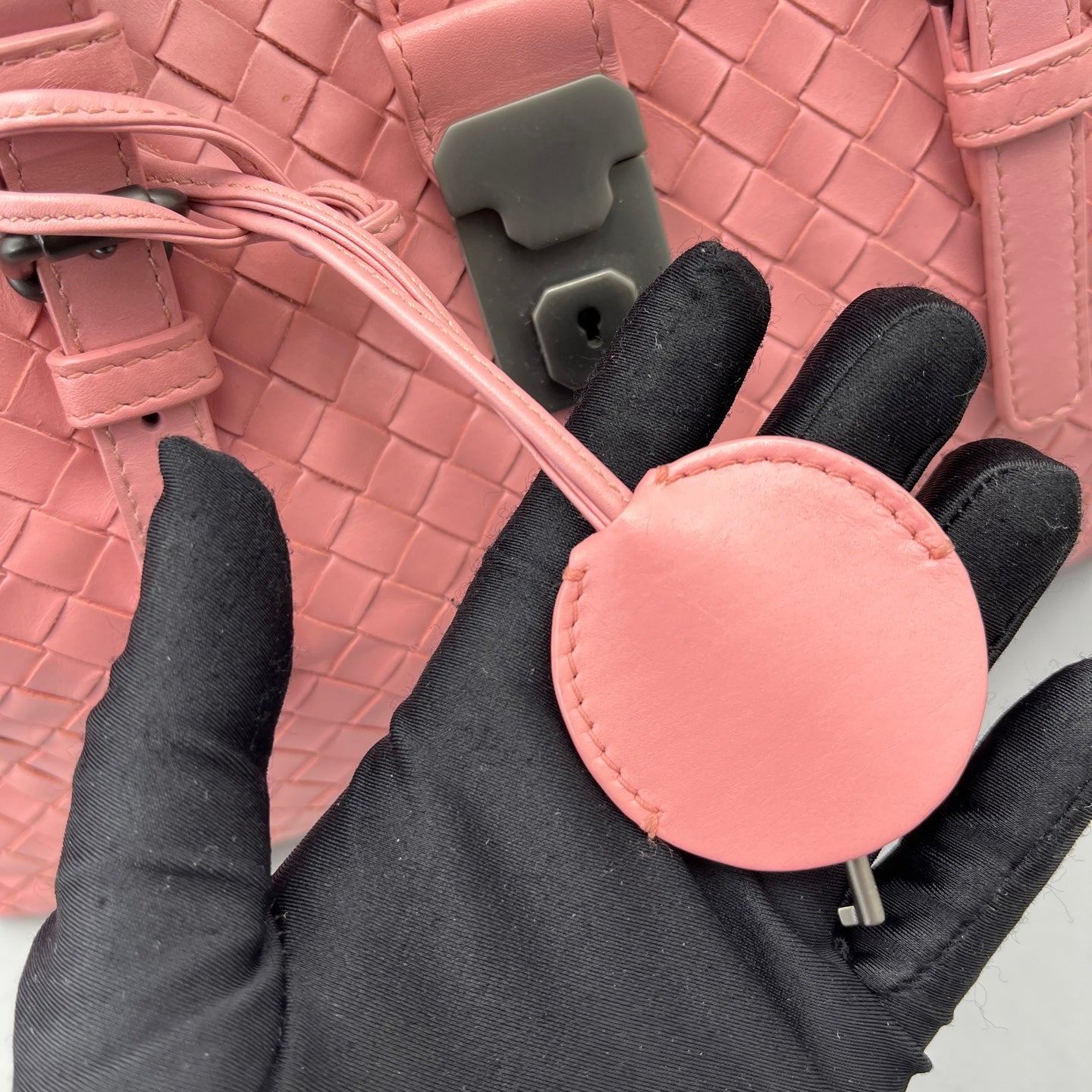 Bottega Veneta - Roma - Leather - Pink - (medium)