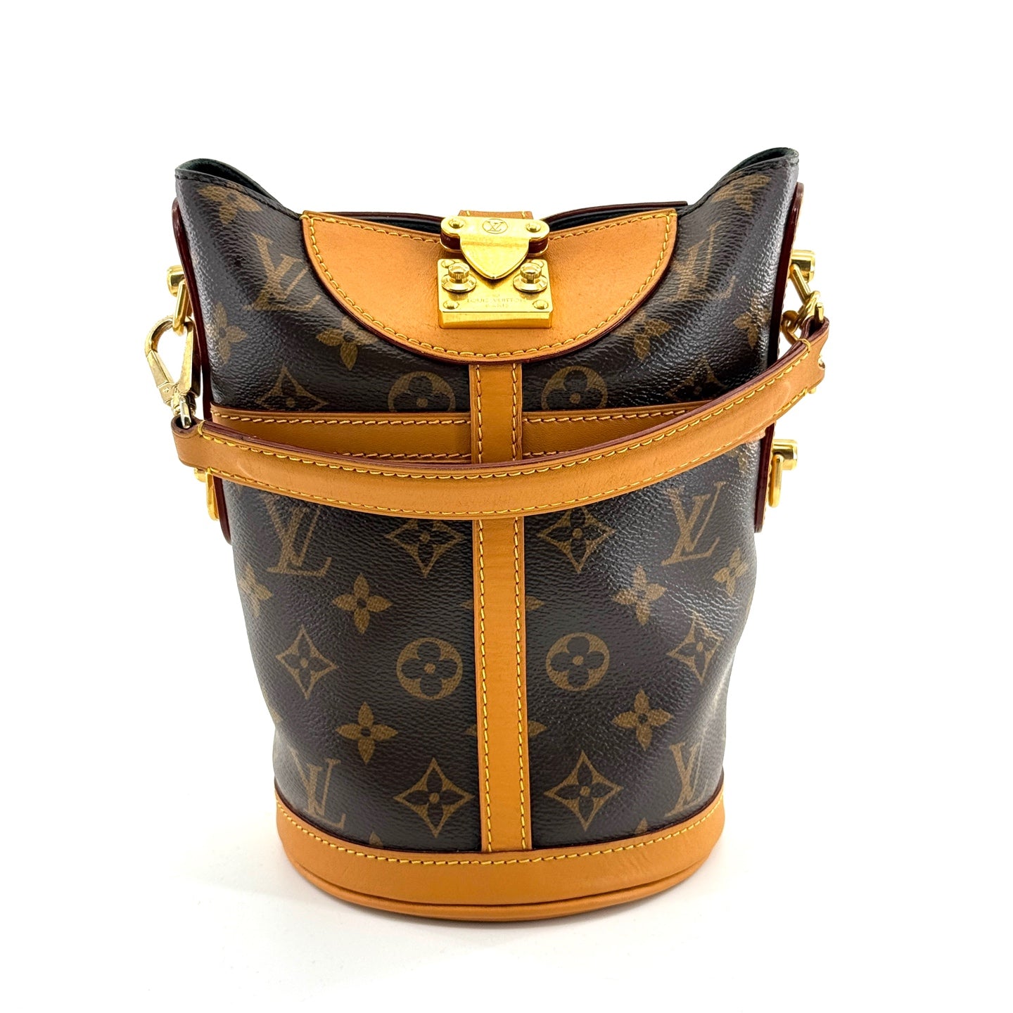 Louis Vuitton - Cannes - Monogram coated canvas and Vachetta leather - Brown - (mini)