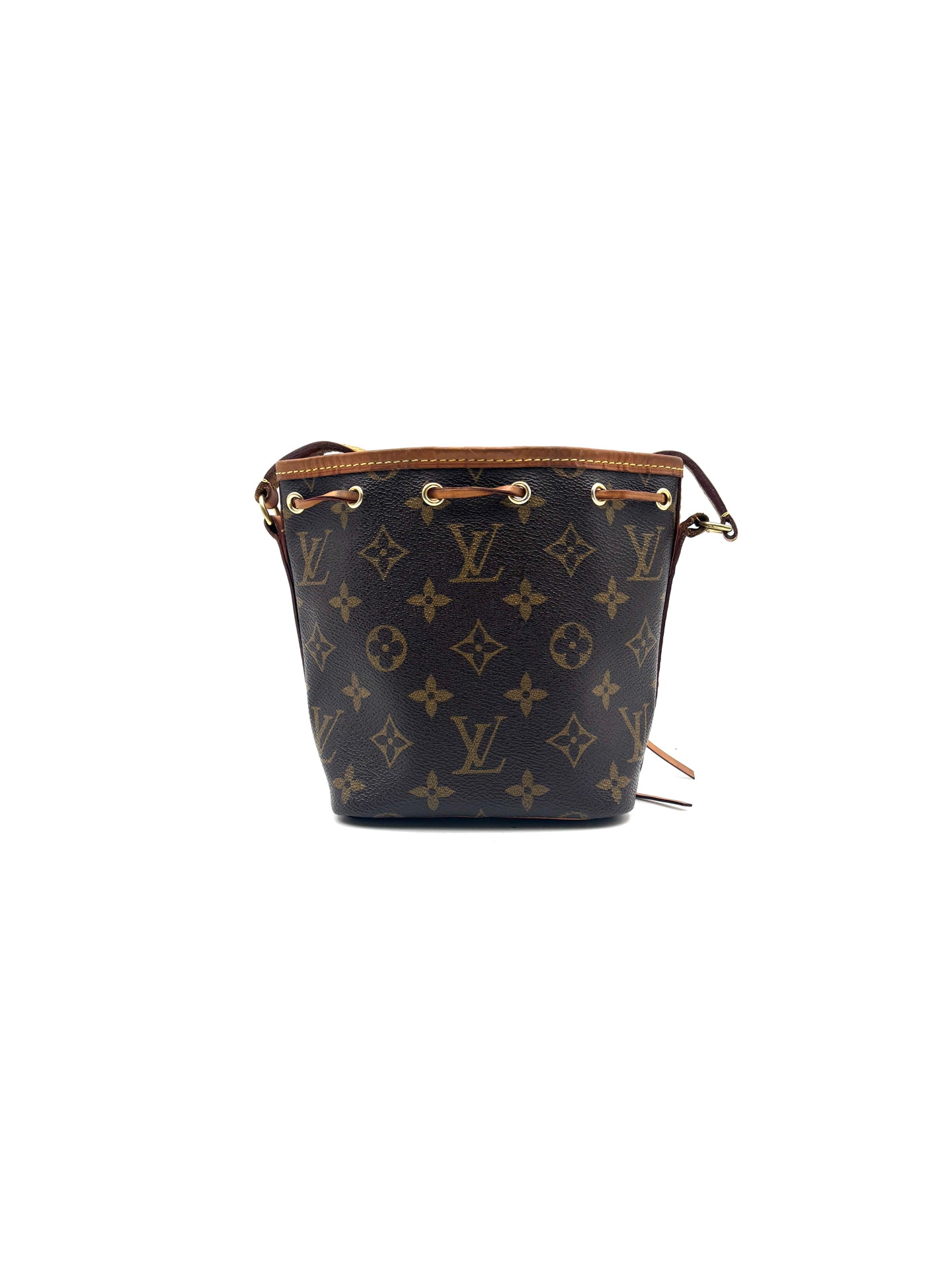 Louis Vuitton - Nano Noé Monogram - Coated canvas with cowhide leather trim - Brown - (mini)