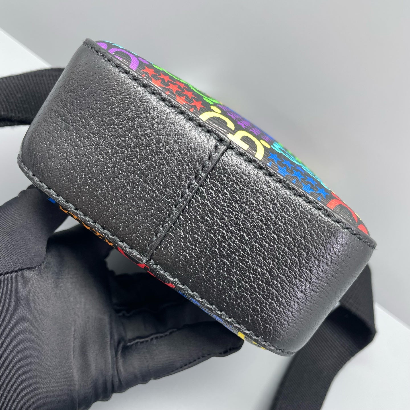 Gucci - GG Multicolour Camera Bag - Coated canvas with leather trim - Multicolour - (mini)