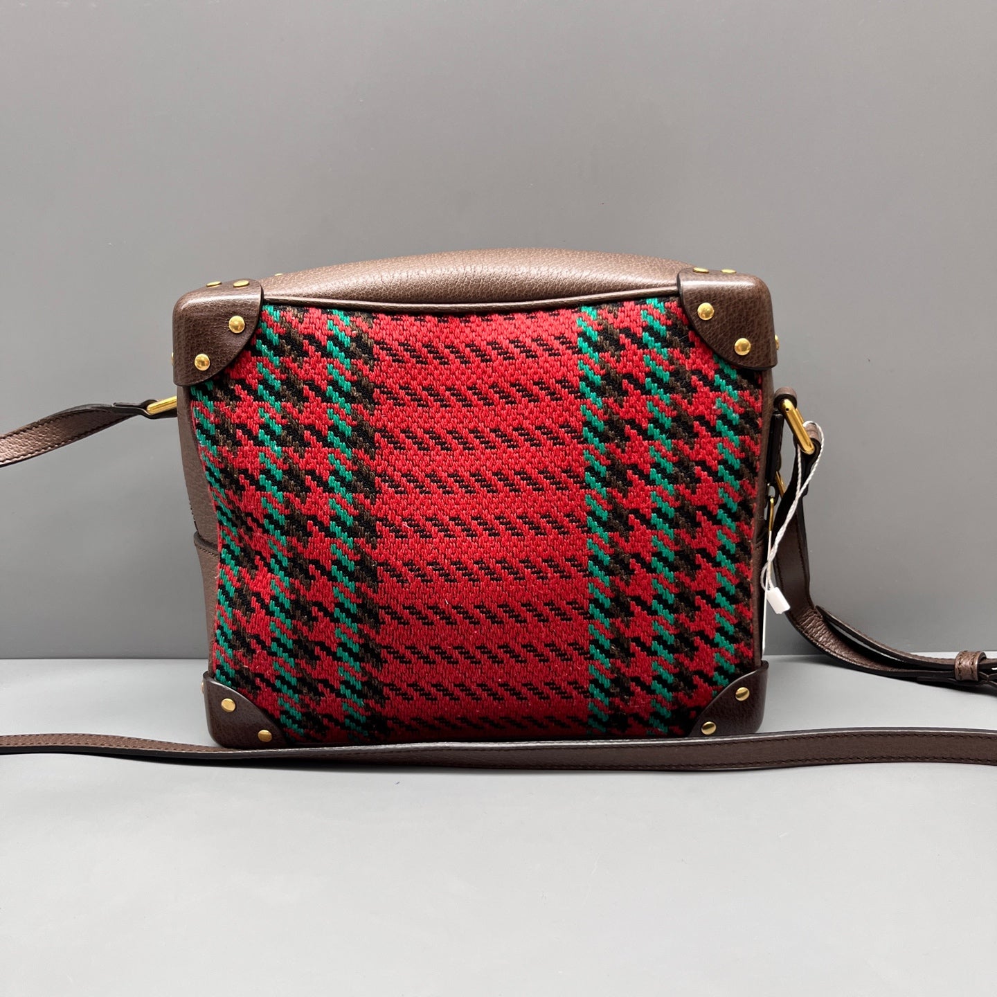 Gucci - GG Knit Box Bag - Knitted textile and Leather - Multicolour - (small)