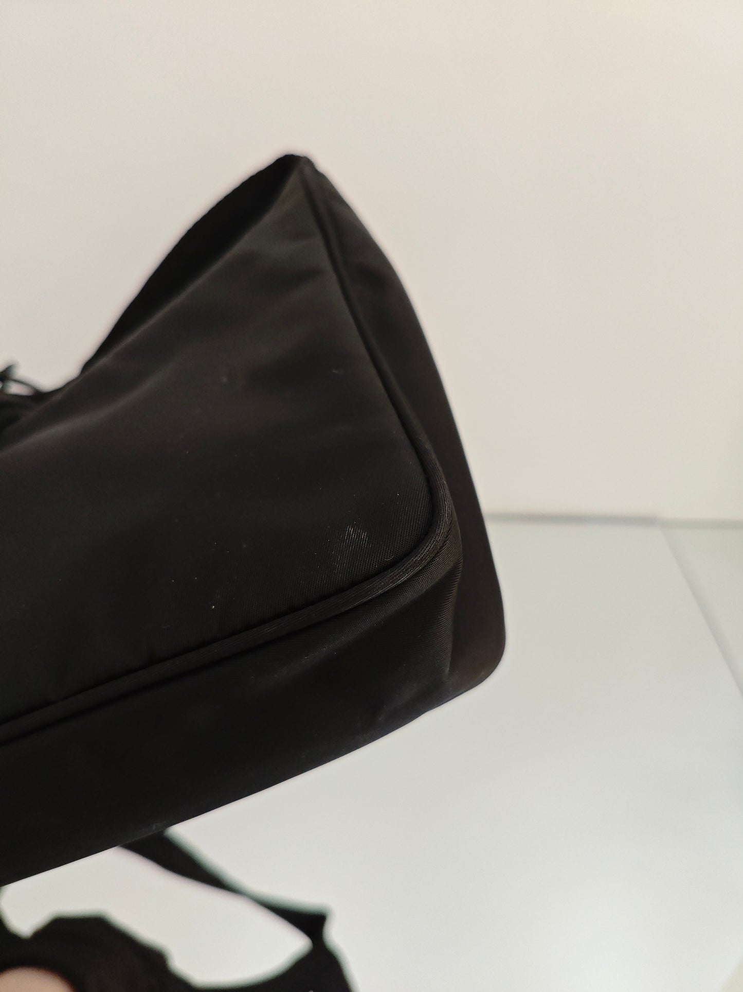 Prada - Re-Edition 2000 Hobo - Recycled nylon - Black - (mini)