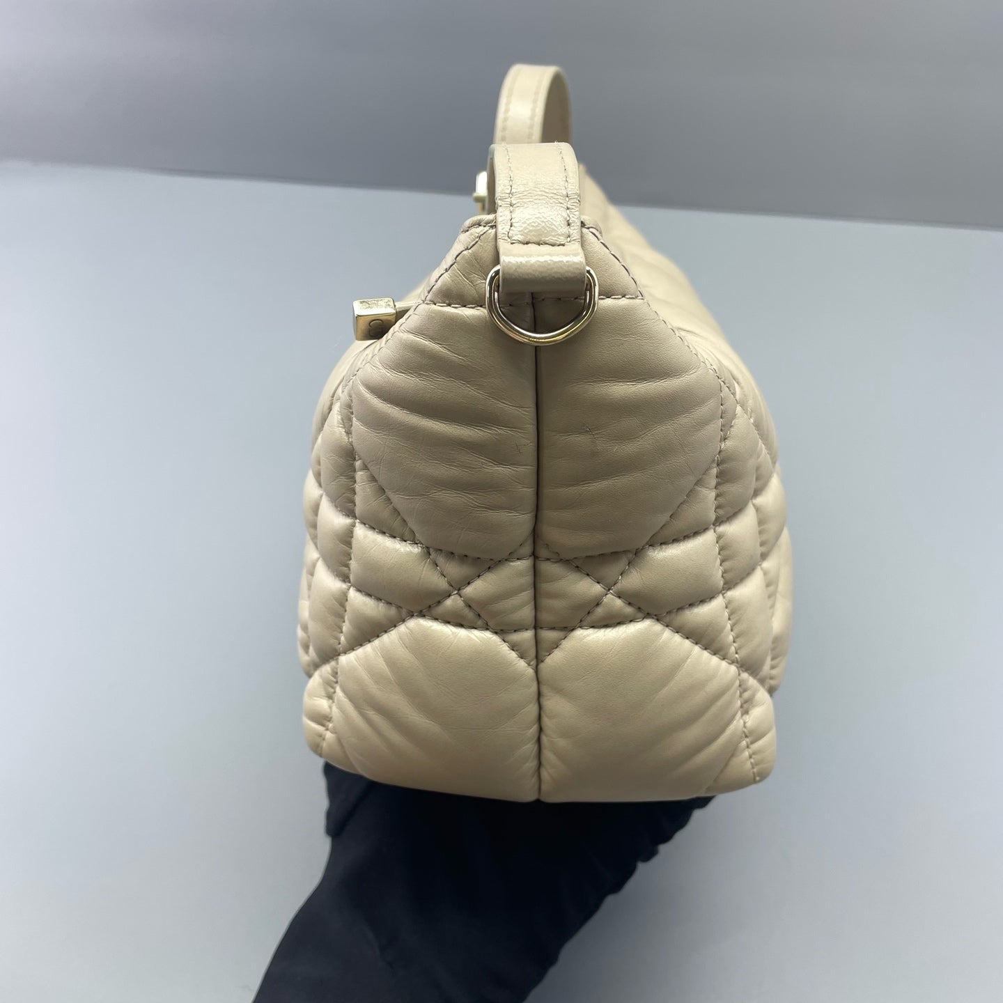 Dior - Travel Nomad Bag - Lambskin leather - Beige - (Small)