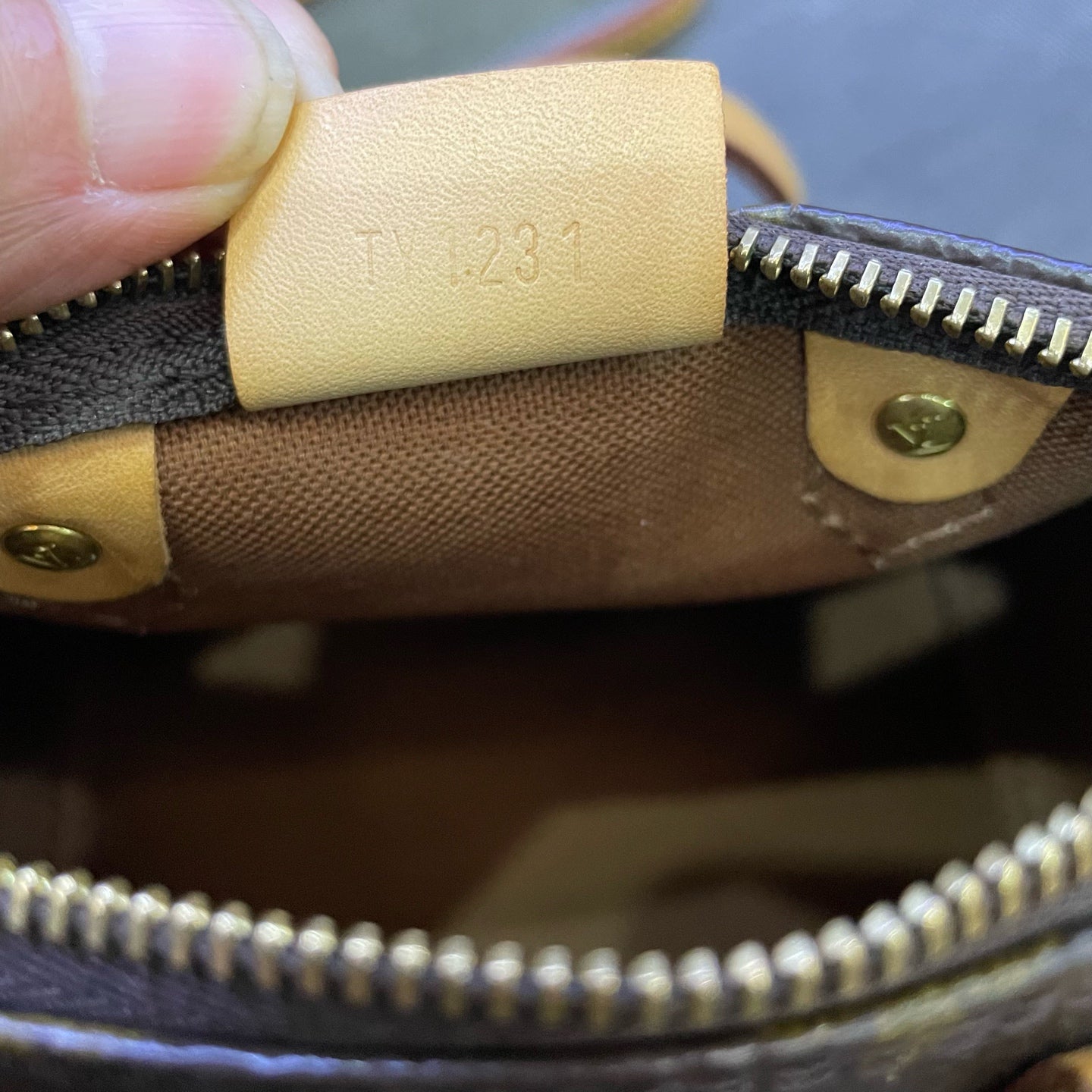 Louis Vuitton - Speedy Nano - Monogram coated canvas with Vachetta leather trim - Brown - (mini)