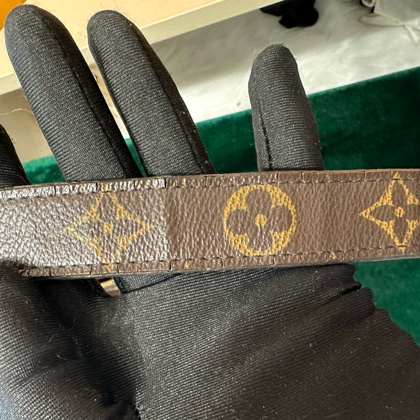 Louis Vuitton - Montaigne BB - Monogram coated canvas and Vachetta leather - Brown - (Small)