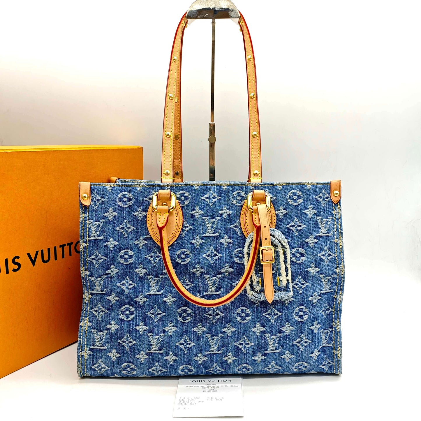 Louis Vuitton - OnTheGo - Denim - Jeans - Blue - (Large)