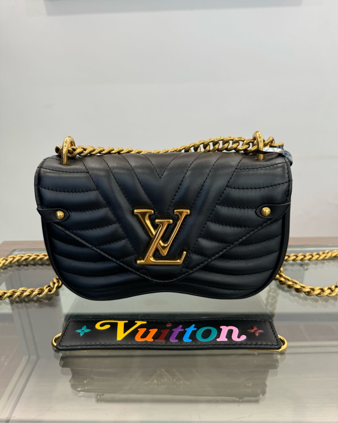 Louis Vuitton - New Wave - Calfskin leather - Black - (mini)