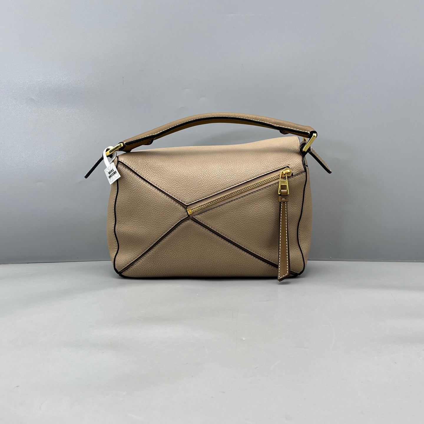 Loewe - Puzzle bag - Grained calfskin leather - Beige - (Small)