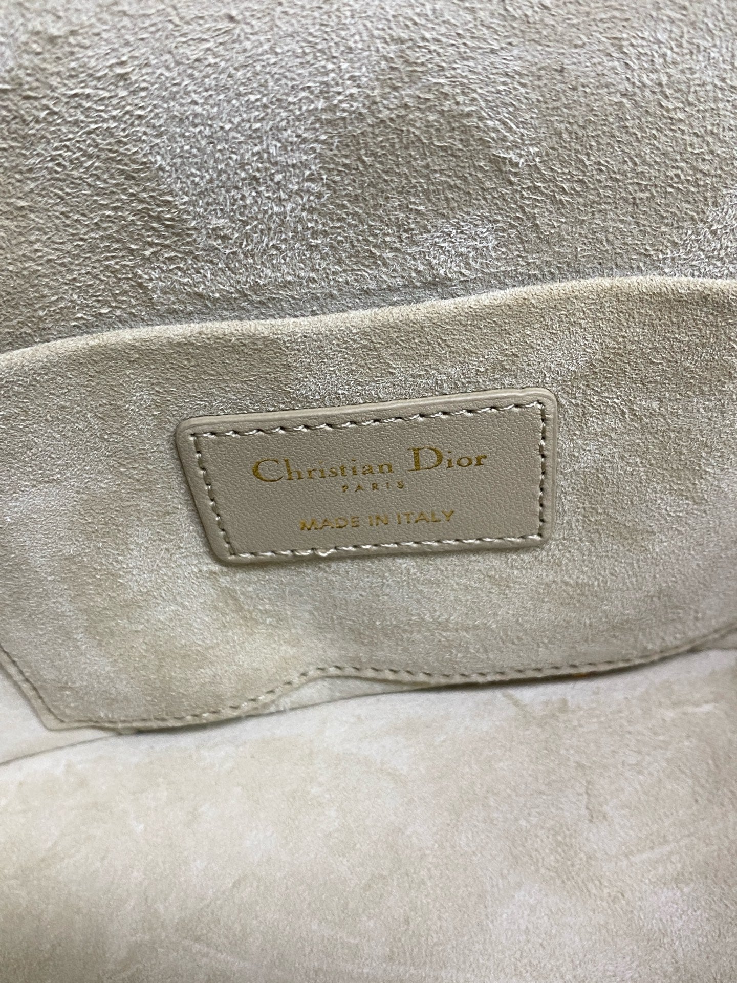Dior - Travel Vanity Case - Lambskin leather - Beige with Gold-Tone Hardware - (mini)