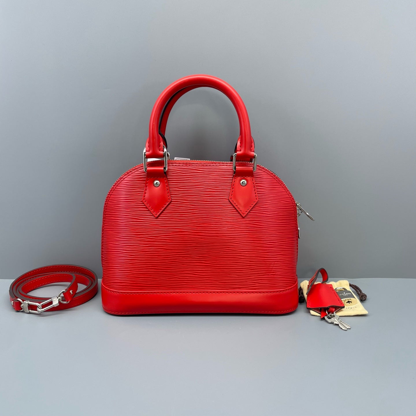 Louis Vuitton - Alma BB - Epi leather - Red - (mini)