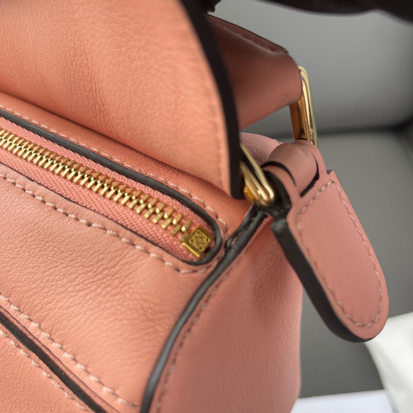Loewe - Puzzle Mini - Leather - Pink - (mini)