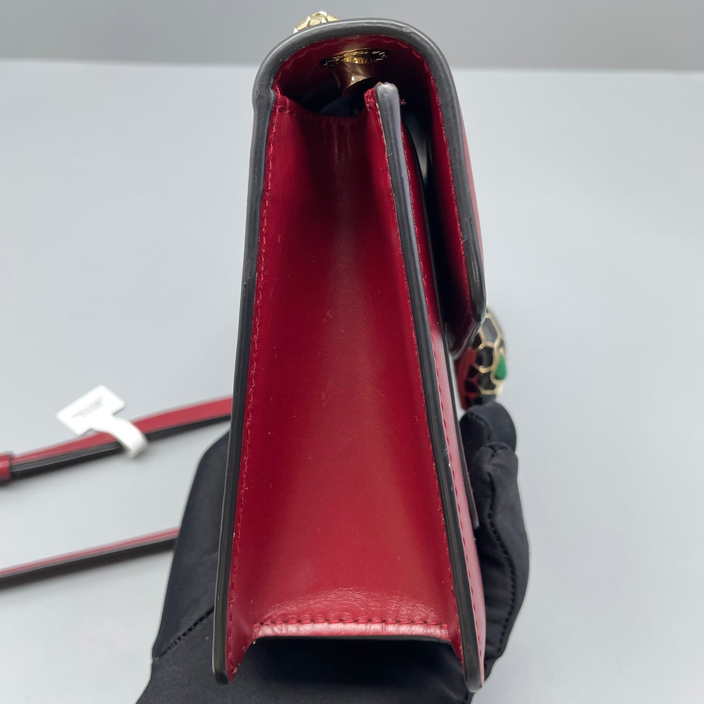 Bvlgari - Serpenti Forever Flap Cover Bag 22135L7018 - Calfskin leather - Red - (Small)