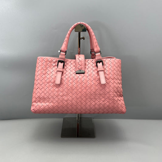 Bottega Veneta - Roma - Leather - Pink - (medium)