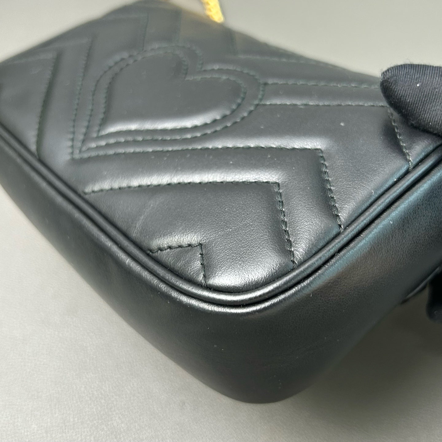 Gucci - GG Marmont - Leather - Black - (mini)