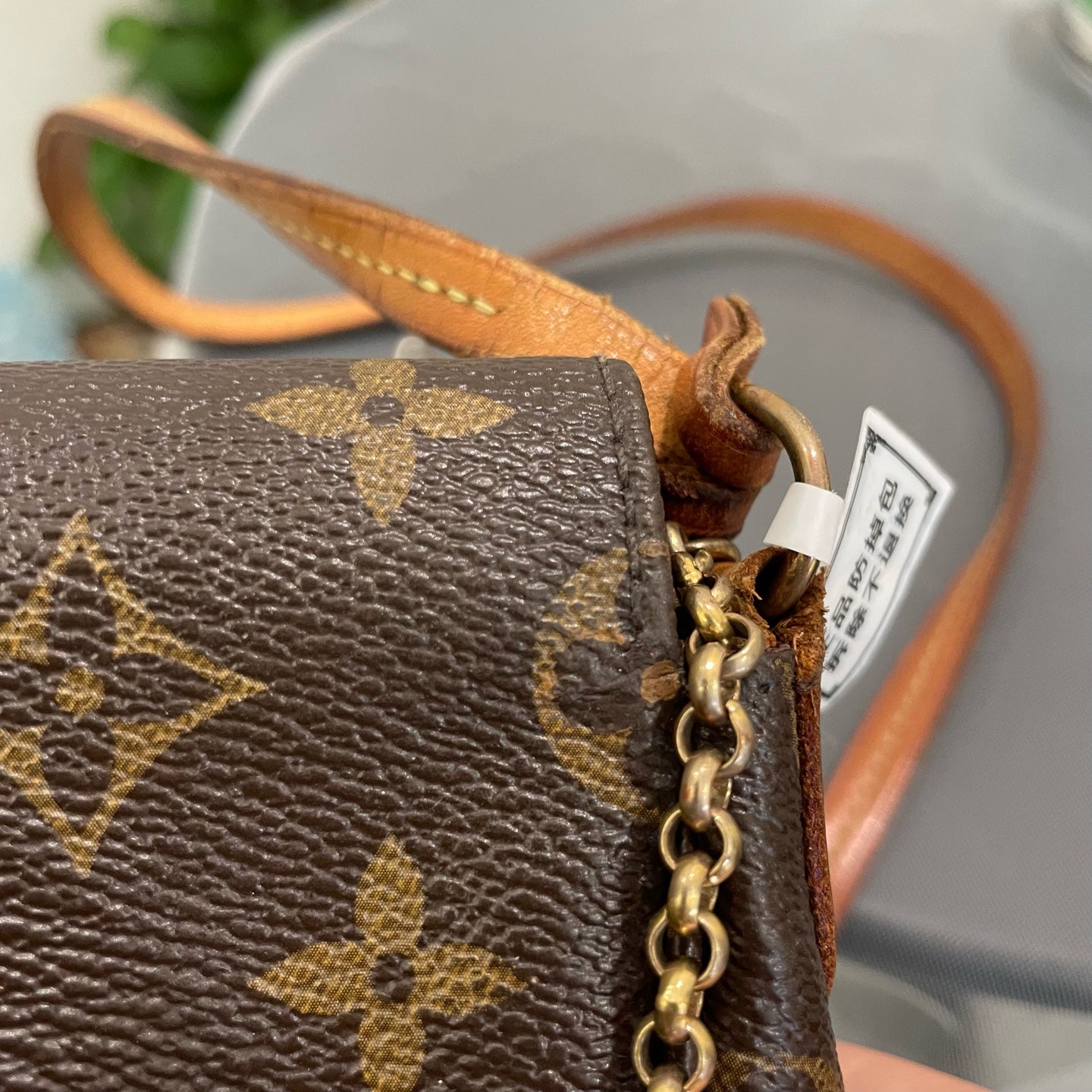 Louis Vuitton - Favorite MM - Monogram canvas with Vachetta leather trim - Brown - (medium)