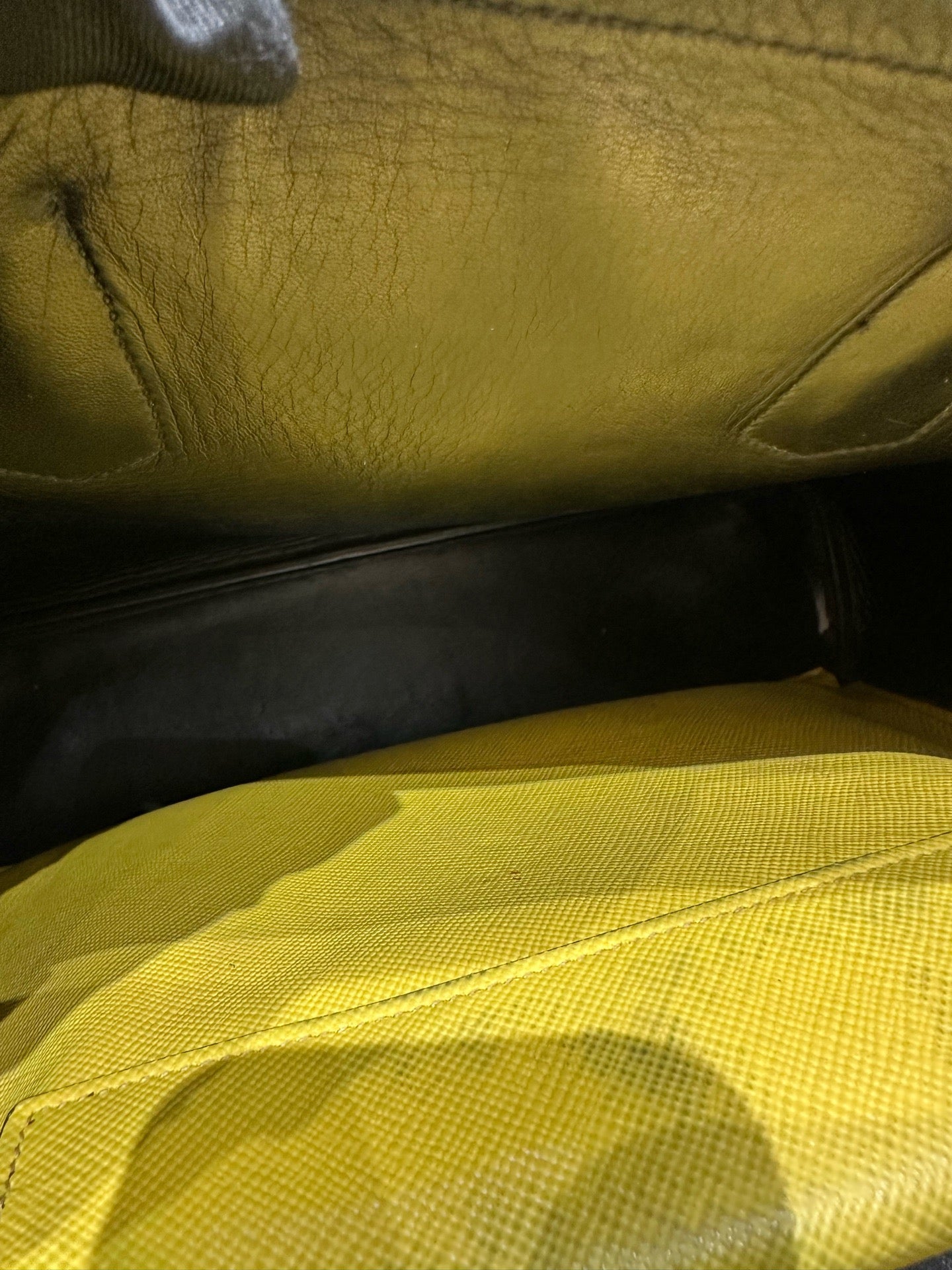 Prada - Double Tote - Saffiano leather - Yellow - (Large)