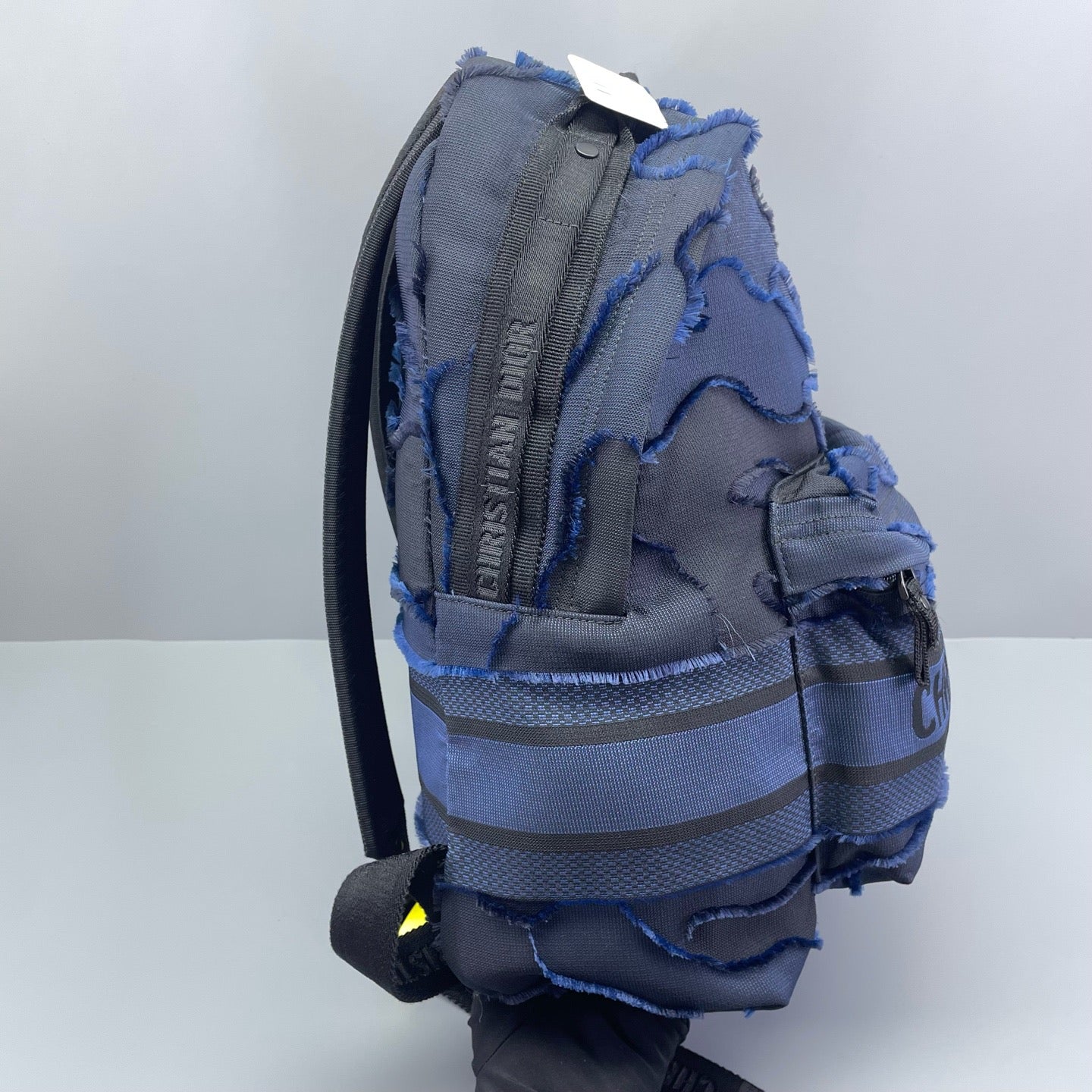 Dior - Camp Backpack - Canvas with fabric appliques - Blue - (Large)