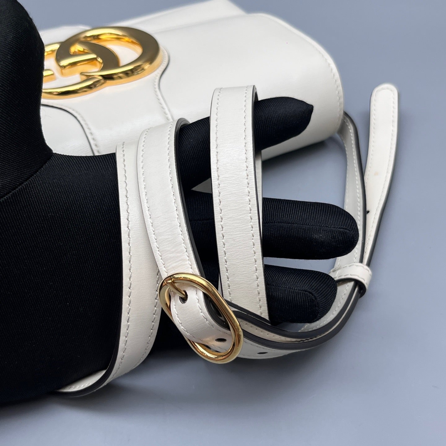 Gucci - Arli Envelope Bag - Leather - White - (small)