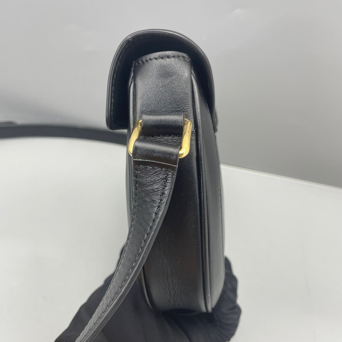 Celine - Besace 16 - Leather - Black - (mini)