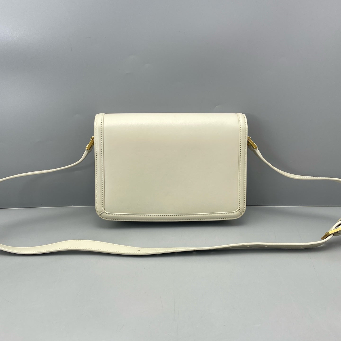 Saint Laurent - Solferino - Leather - White - (small)