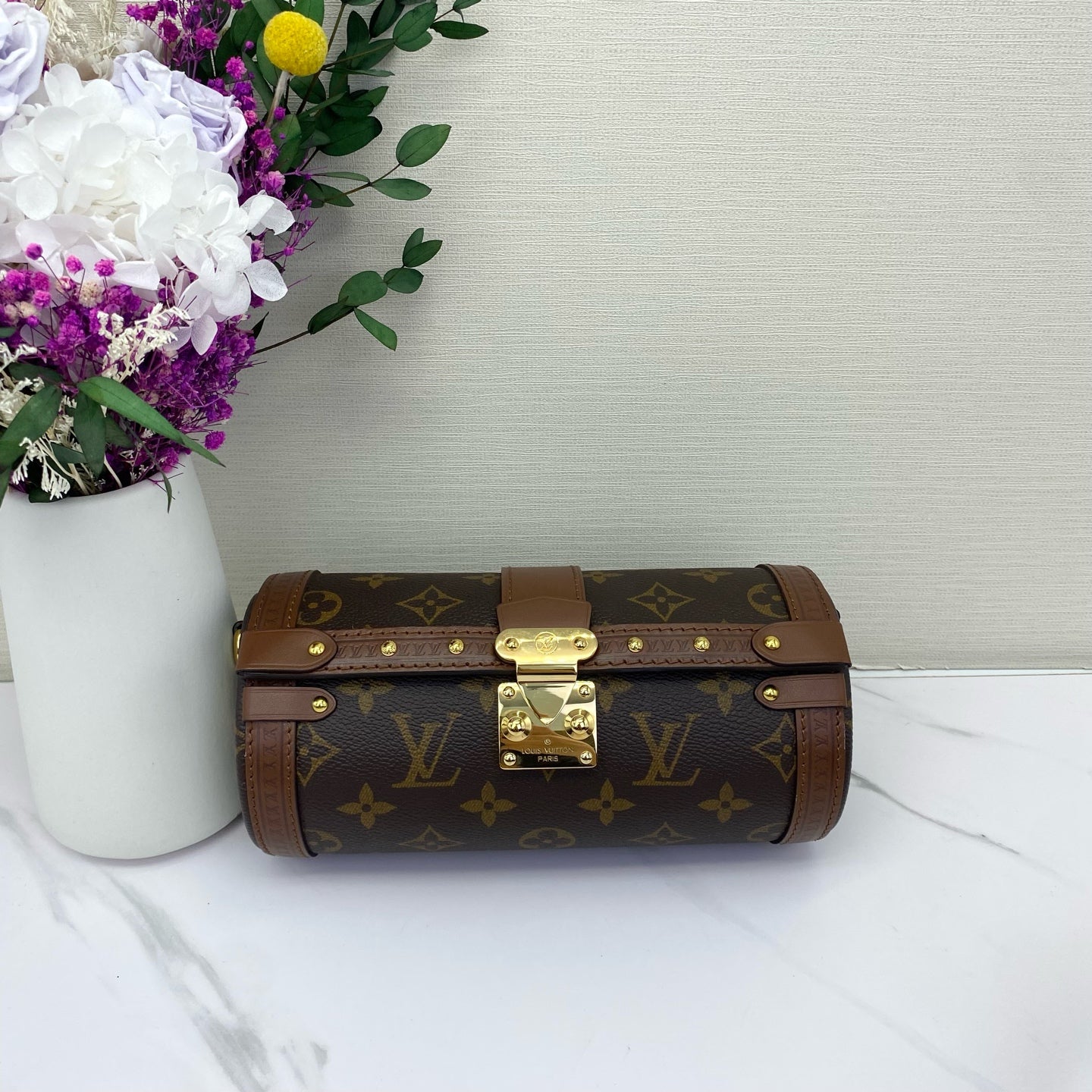Louis Vuitton - Papillon Trunk - Monogram coated canvas with leather trim - Brown - (mini)